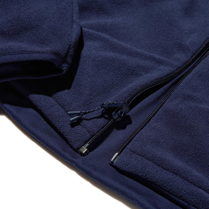 Uniqlo Women's Windproof Fleece Reversible Full-Zip Hoodie 02 Light Gray