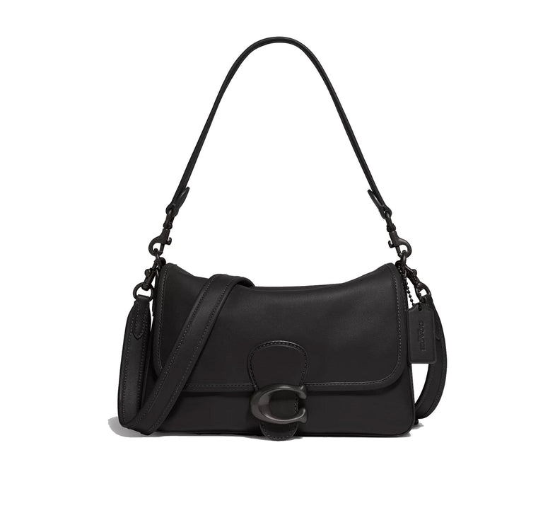 Coach Women's Soft Tabby Shoulder Bag Pewter/Black