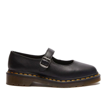 Dr. Martens Women's Elphie Virginia Leather Mary Jane Shoes Black