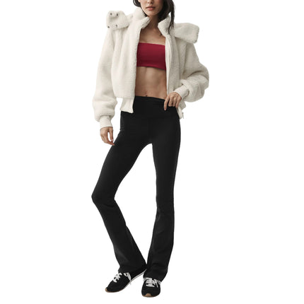 alo Women's Foxy Sherpa Jacket Ivory