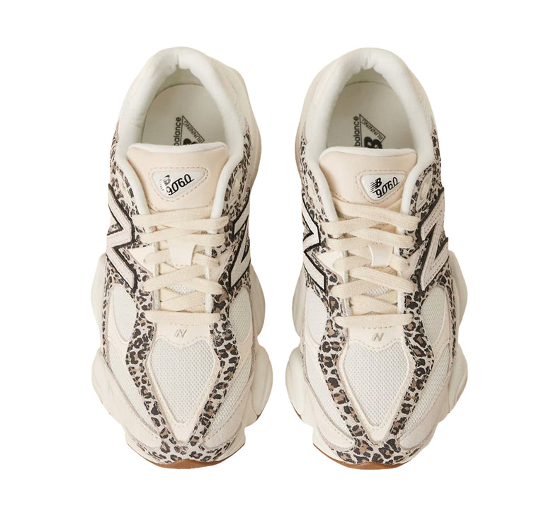 New Balance 9060 Beige Brown with Leopard Print U9060ALP