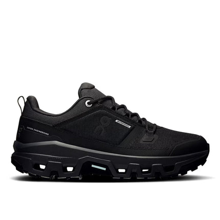 ON Women's Cloudrock Low Waterproof Black
