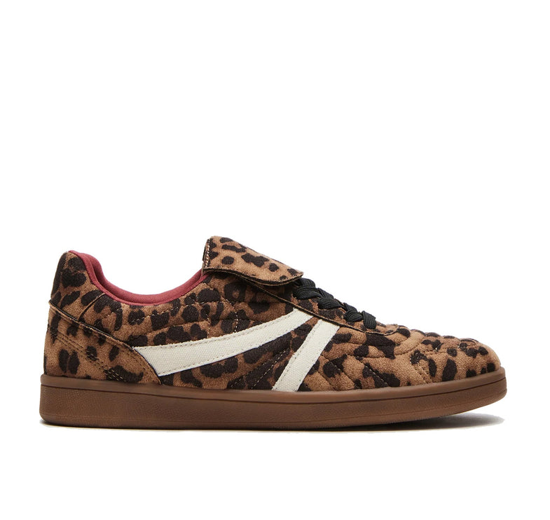 Steve Madden Women's Madrid-X Leopard Low-Top Sneakers Leopard