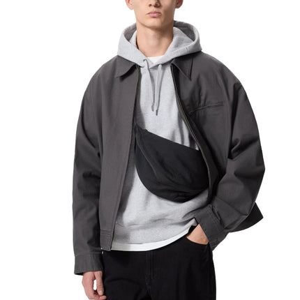 Uniqlo Unisex Round Mini Shoulder Bag 79 Dark Purple