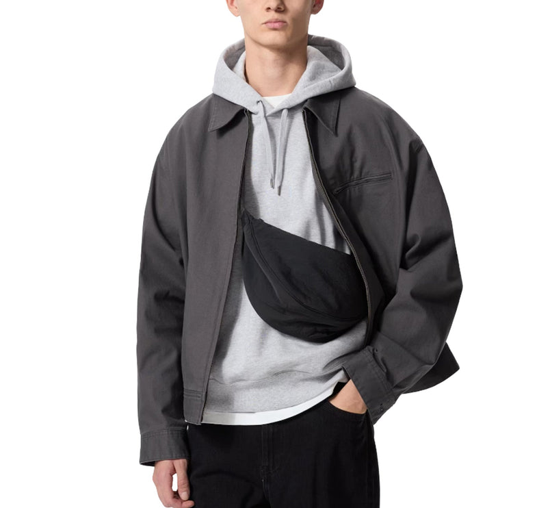 Uniqlo Unisex Round Mini Shoulder Bag 79 Dark Purple