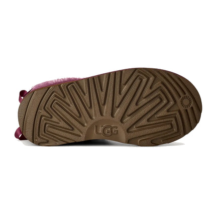 UGG Big Kids' Ultra Mini Bailey Bow Dark Winterberry