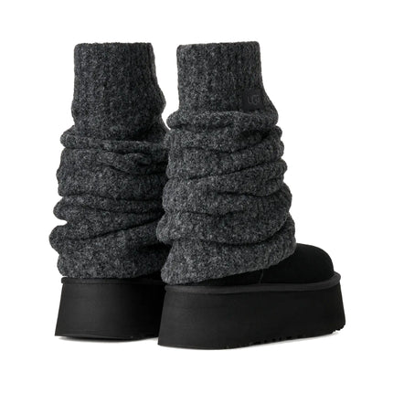 UGG Women's Classic Mini Dipper Legwarmer Black