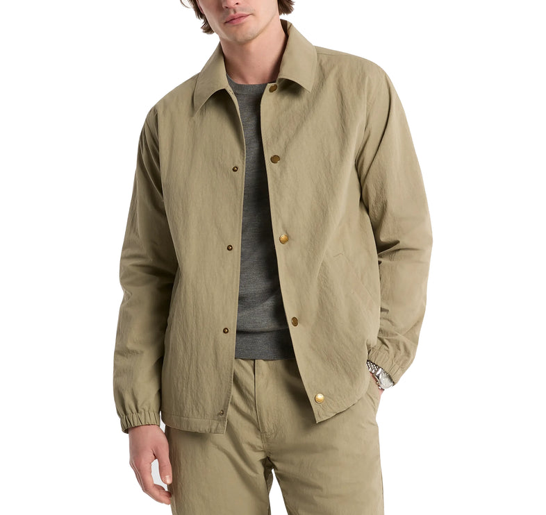 Michael Kors Men's Crinkled Nylon Jacket Dusty Sage
