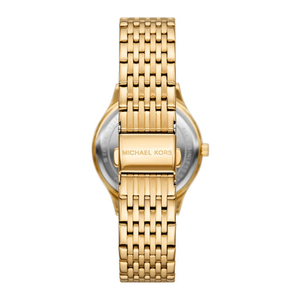 Michael Kors Women's Mini Aspyn Gold-Tone Watch Gold MKO1215