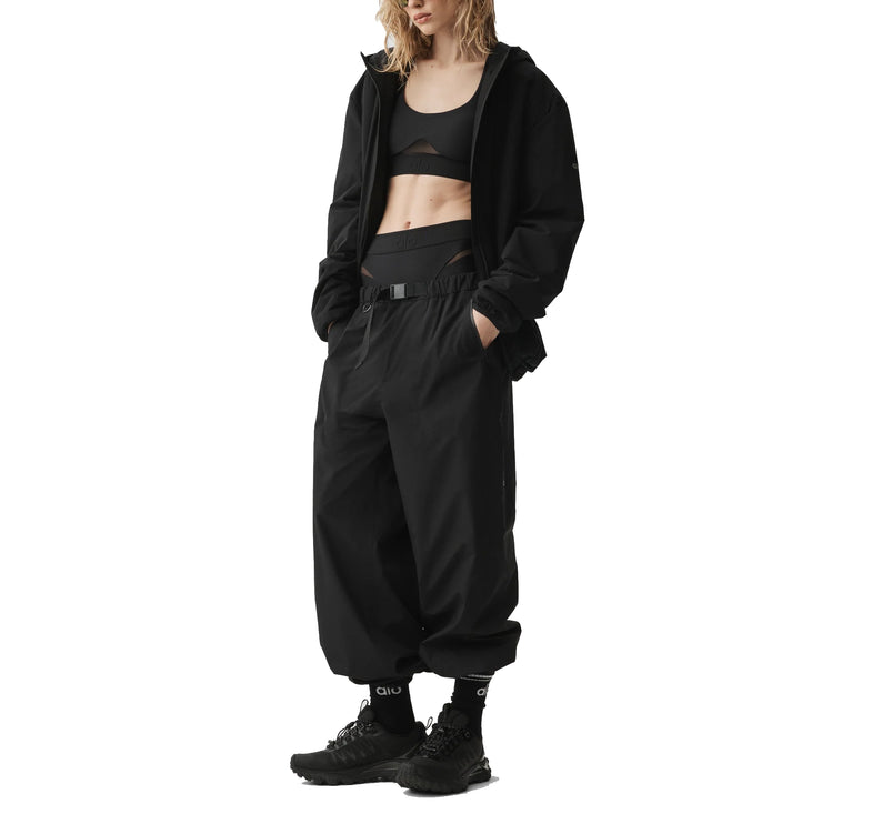alo Women's Elemental Full-Zip Jacket Black