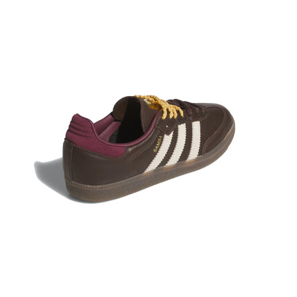 Adidas Women's Samba OG Shoes Brown/Warm Vanilla/Maroon KI8139