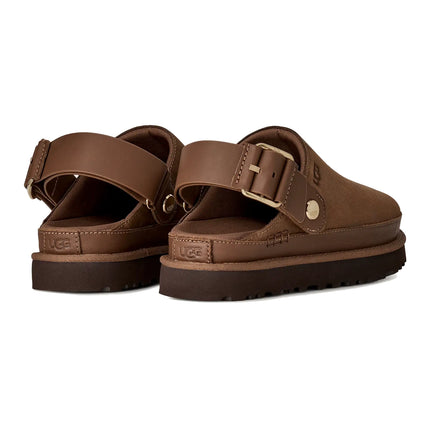 UGG Women's Goldenstar Villa Clog Dark Chestnut