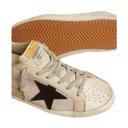 Golden Goose Women's Super Star in Leather with Black Star