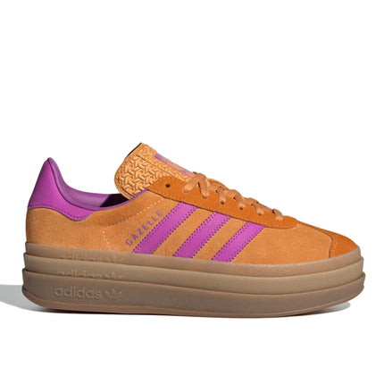 Adidas Women's Gazelle Bold Flash Orange/Purple Burst/Crew Orange JS3895
