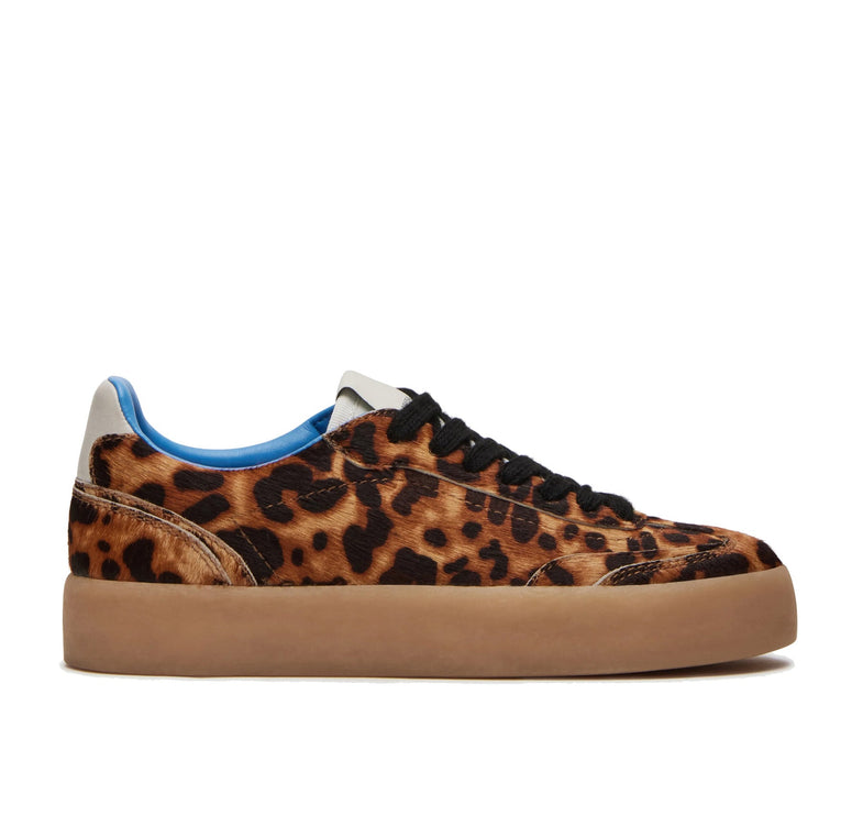 Steve Madden Women's TUX-L Leopard Low-Top Sneakers Leopard