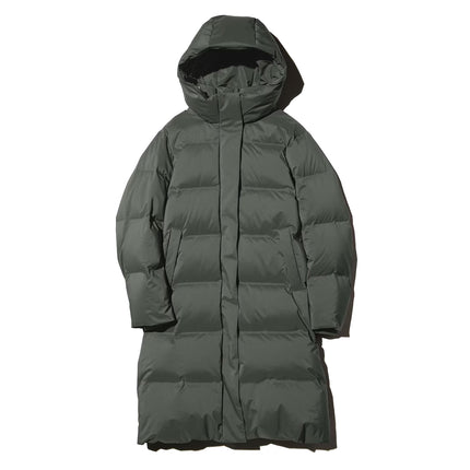 Uniqlo Women's Seamless Down Long Coat 69 Navy