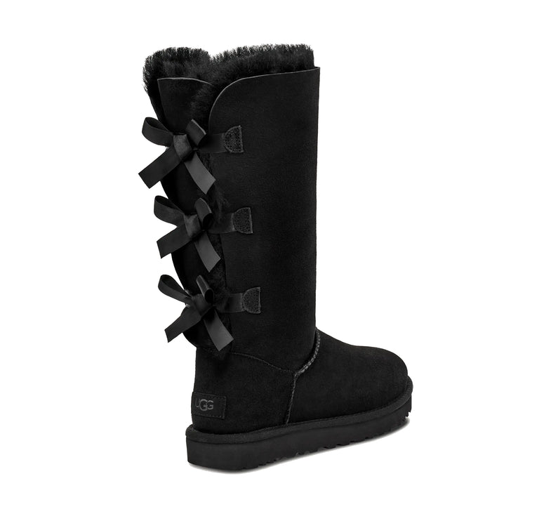 UGG Women's Bailey Bow Tall II Black