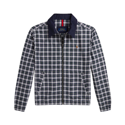 Polo Ralph Lauren Boy's The Bayport Plaid Cotton Oxford Jacket Multi