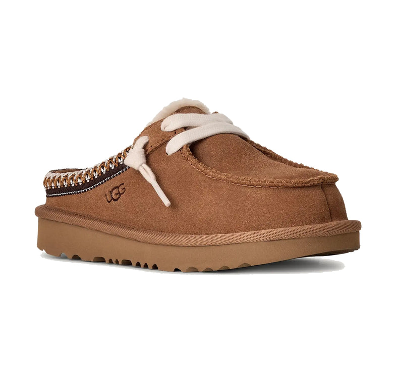 UGG Big Kids' Tasman Mule Chestnut
