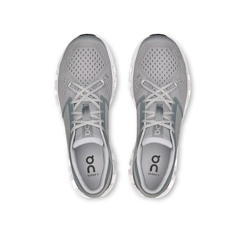 ON Men's Cloud X 4 Alloy/Ivory