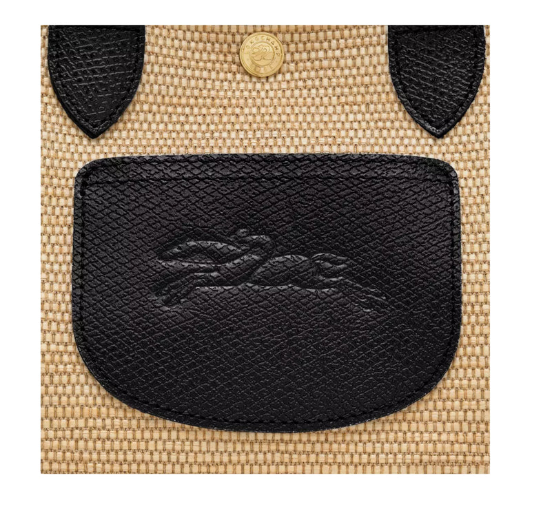 Longchamp Women's Le Pliage Collection XS Basket Bag Canvas Black