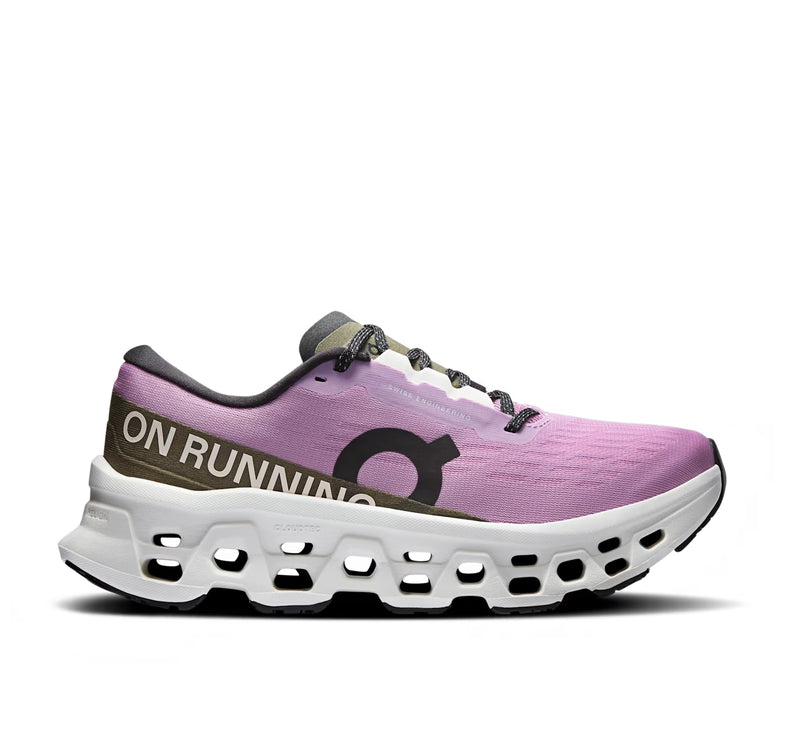 ON Women's Cloudmonster 3 Sakura/Ivory