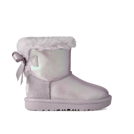 UGG Toddlers Mini Bailey Bow II Frosted Lavender Smoke