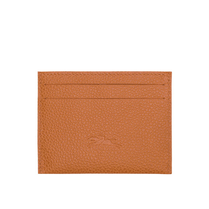 Longchamp Women's Le Foulonné Card Holder Amber