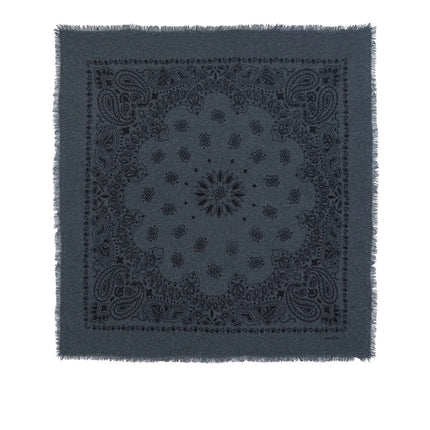 KUJTEN Women's Large Bandana Hachiko Black Anthracite