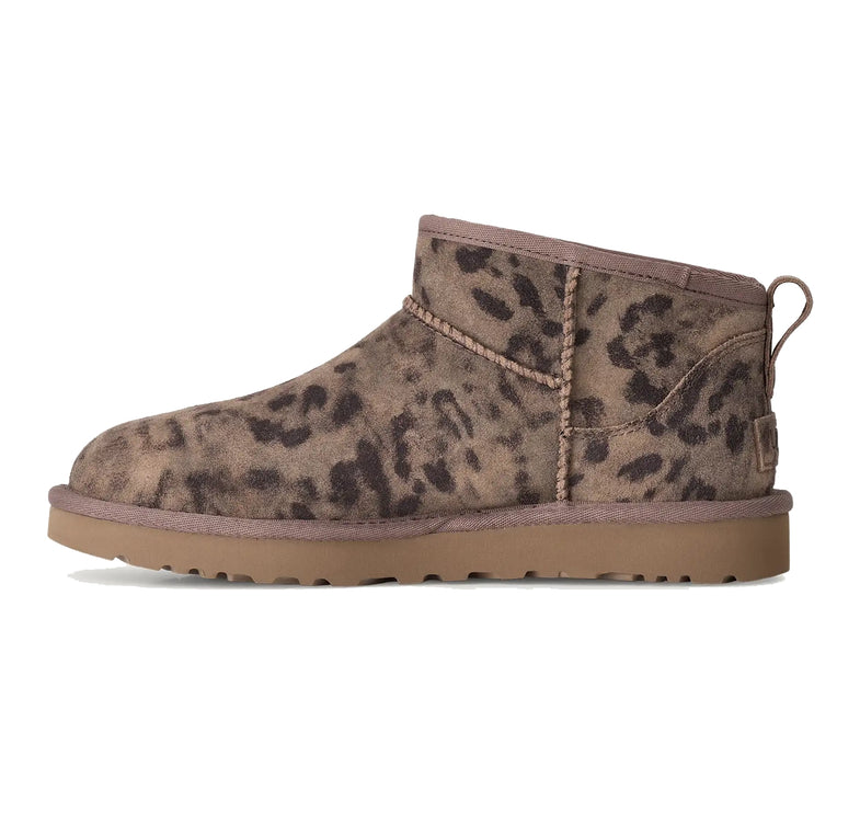UGG Women's Classic Ultra Mini Spotted Chestnut