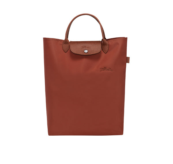 Longchamp Women's Le Pliage Green M Tote Bag Chestnut