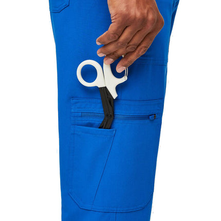 FIGS Men's Cairo Cargo Scrub Pants Royal Blue