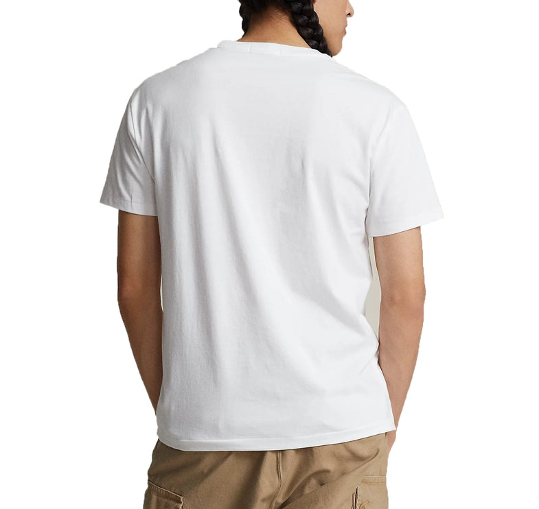 Polo Ralph Lauren Men's Classic Fit Polo Bear Jersey T-Shirt White