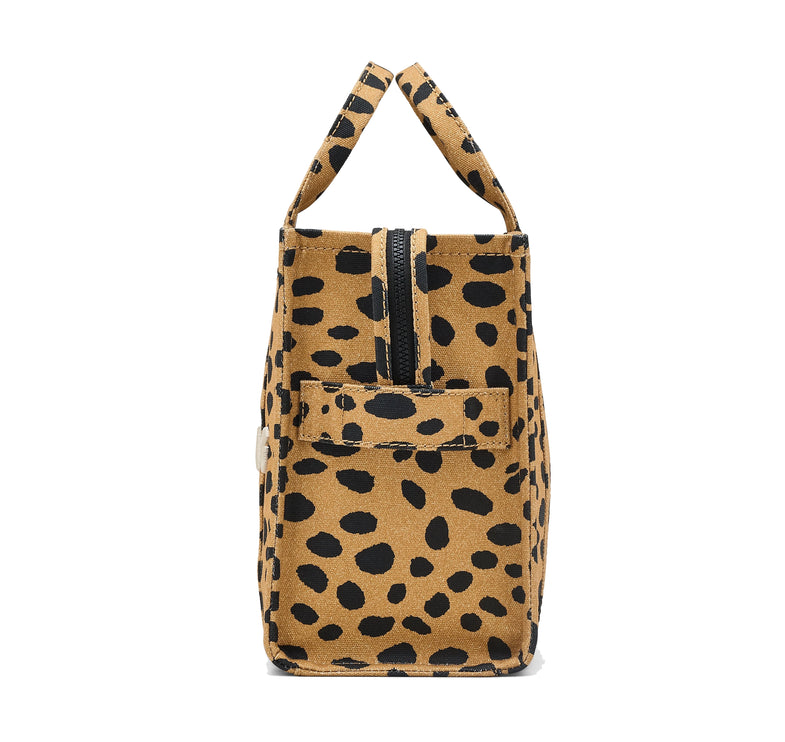 Marc Jacobs Women's The Cheetah Canvas Medium Tote Bag Animal Print