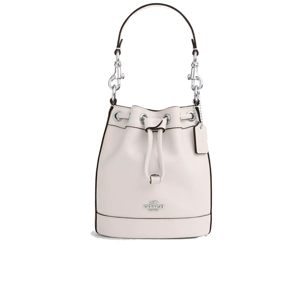 Coach Women's Mini Bucket Bag Silver/Chalk