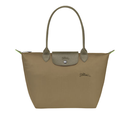 Longchamp Women's Le Pliage Green M Tote Bag Artichoke