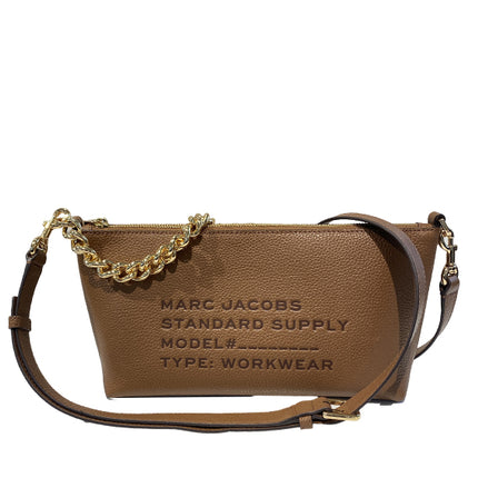 Marc Jacobs Women's Standard Supply Leather Crossbody Bag Cognac