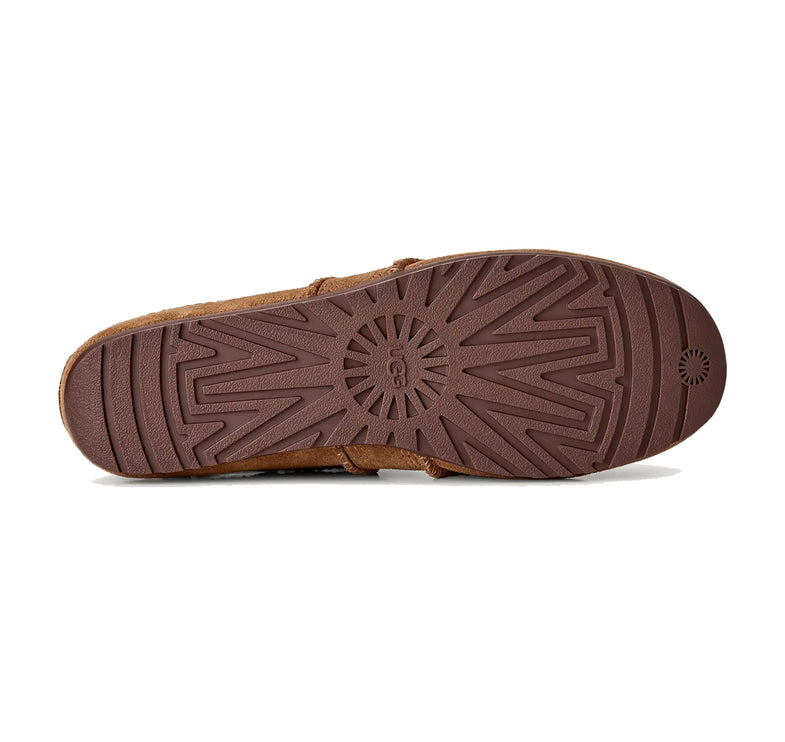 UGG Women's Quill Ballet Sneaker Chestnut/Sand