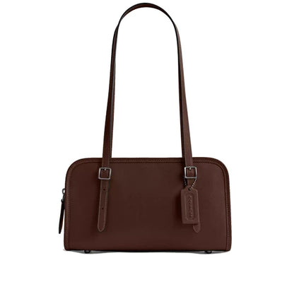 Coach Women's Swing Zip Bag Silver/Maple