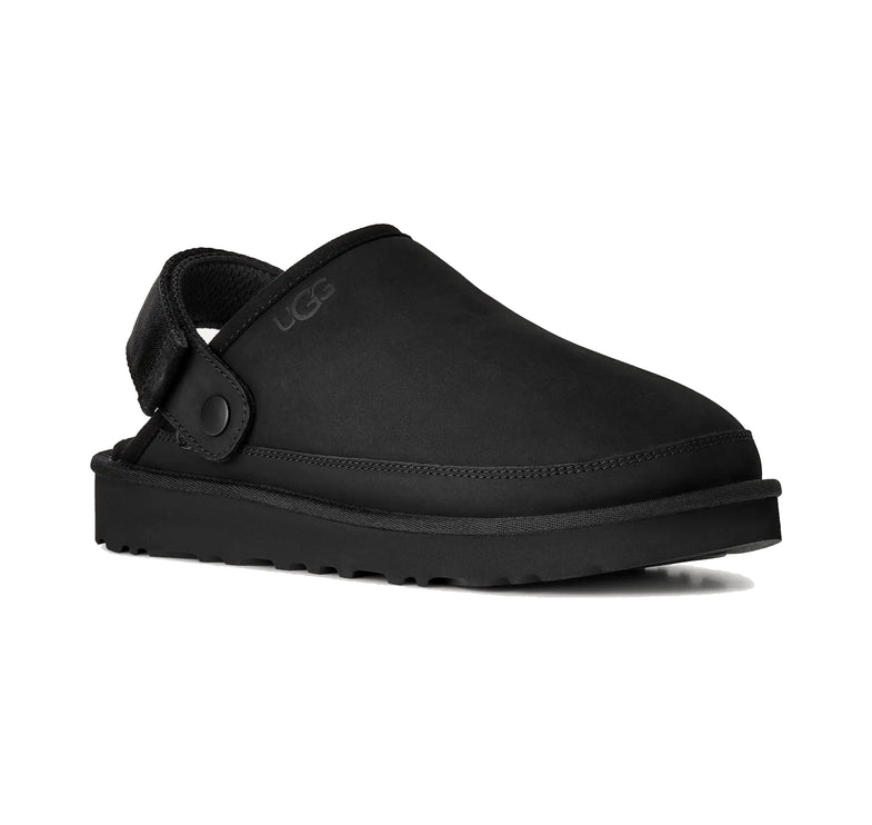UGG Men's Goldencoast Clog II Nubuck Black
