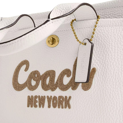 Coach Women's Cargo Tote Bag 26 Brass/Chalk