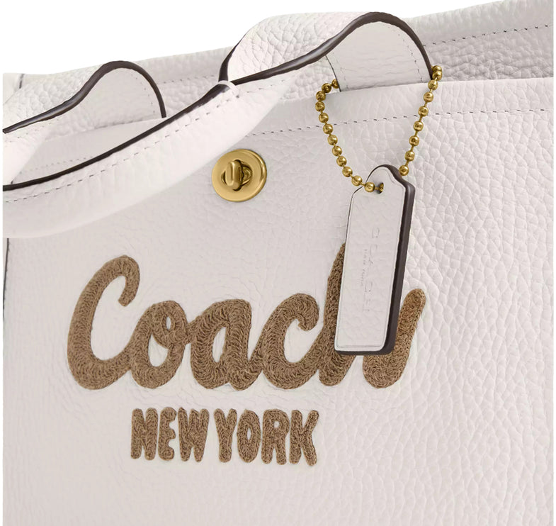 Coach Women's Cargo Tote Bag 26 Brass/Chalk