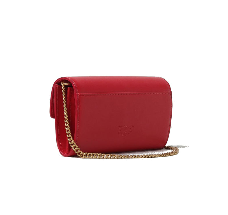 Pinko Women's Love Bag One Wallet Simply Red