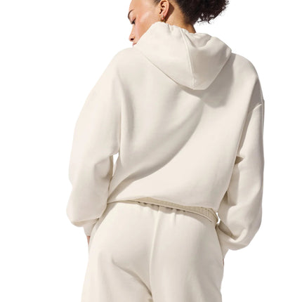 alo Women's Accolade Hoodie Ivory