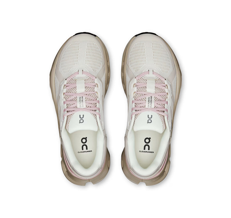 ON Women's Cloudrunner 2 Wide Ivory/Mauve