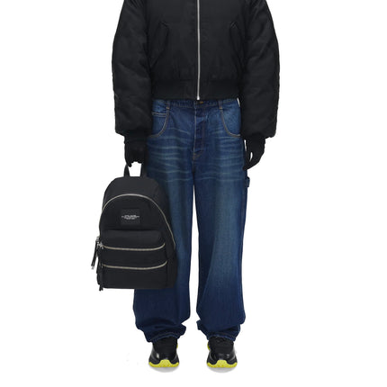 Marc Jacobs Women's The Biker Nylon Large Backpack Black - Hemen Kargoda