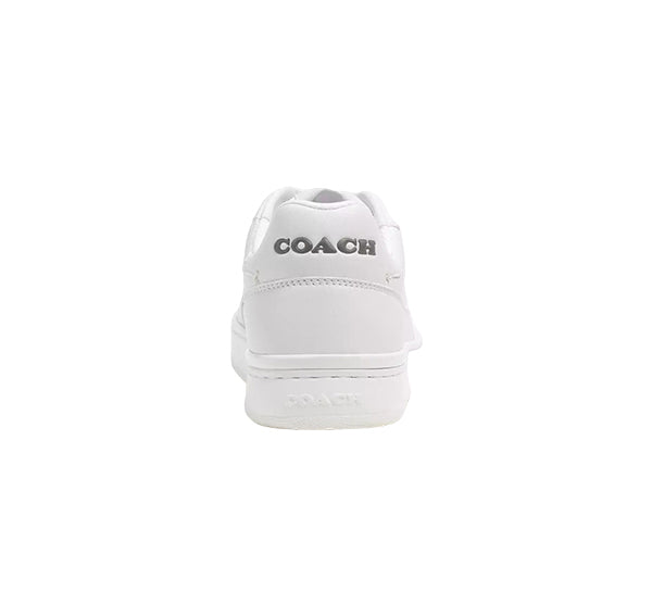 Coach Women's Clip Court Low Top Sneaker Optic White