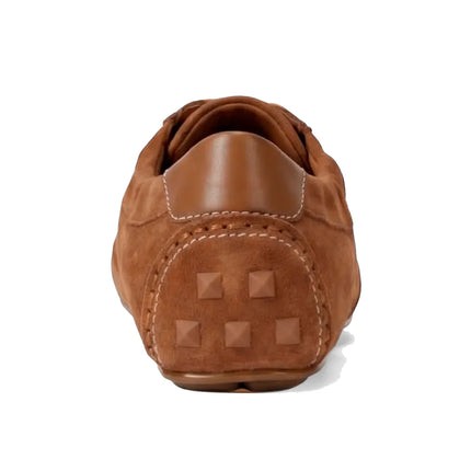 Michael Kors Women's Susie Suede and Leather Trainer Luggage