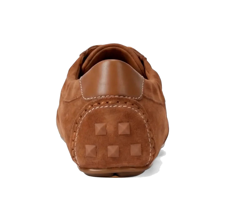 Michael Kors Women's Susie Suede and Leather Trainer Luggage
