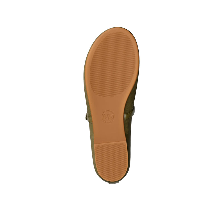 Michael Kors Women's Phoebe Ballet Flat Oregano